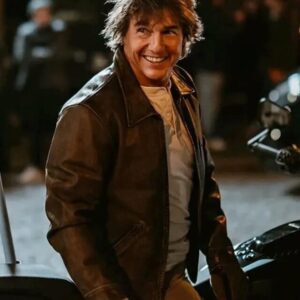 Mission Impossible – The Final Reckoning Tom Cruise Leather Jacket