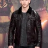 Nick Jonas Furr Leather Jacket