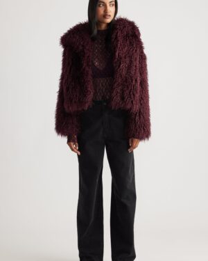 Decjuba Women's Sophia Faux Fur Jacket
